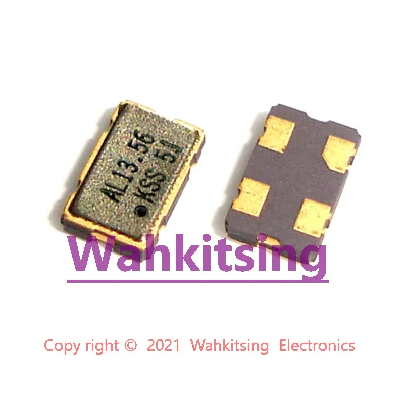 5개 13.56MHz 5032 SMD-4 13.56M 13.56MHz 5x3.2mm 4핀, 금속 SMD 활성 수정 발진기