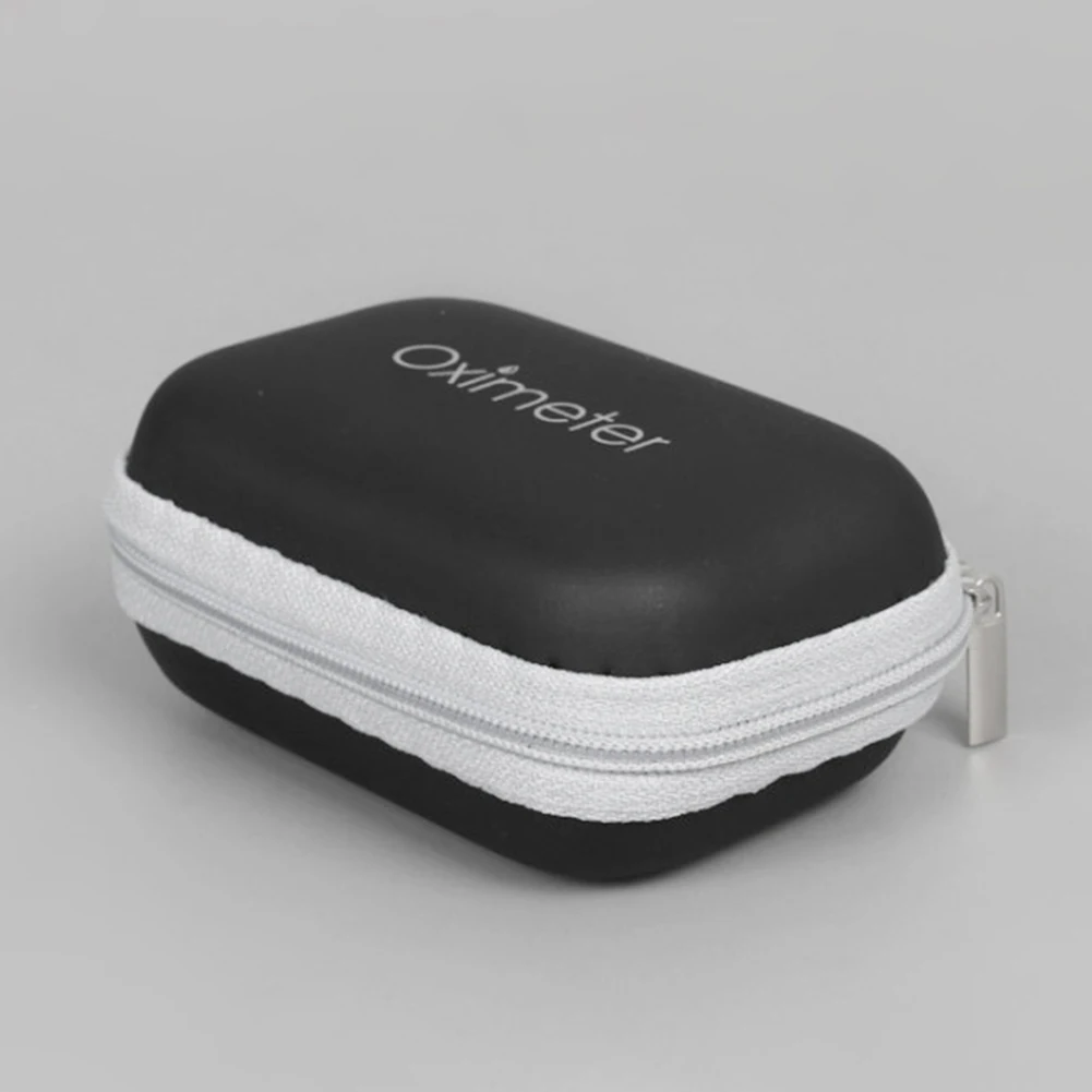 Portable Finger Pulse Oximeter Protective Case Storage Bag Hard Holder Makeup Tool Kits Portable Finger Pulse Oximeter Protective Case Storage Bag Hard Holder Makeup Tool Kits