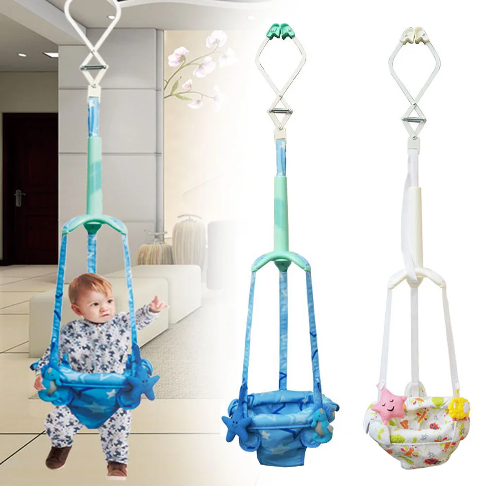 

Walker Exercise Swing Toddler Assistant Safety Hanging Seat Adjustable Bouncing Indoor Activity Baby Doorway Jumper Infant Toys