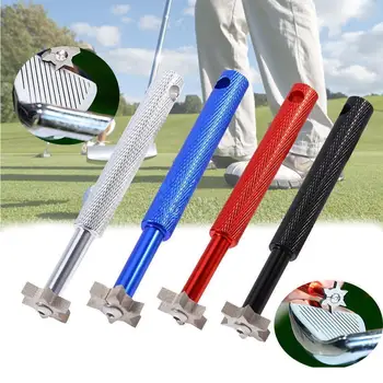 

Golf Groove Tool Golf Iron Wedge Club Groove Sharpener U Club 6 color accesories Tool Golf Cleaner V Clear golf Blade Z6P2
