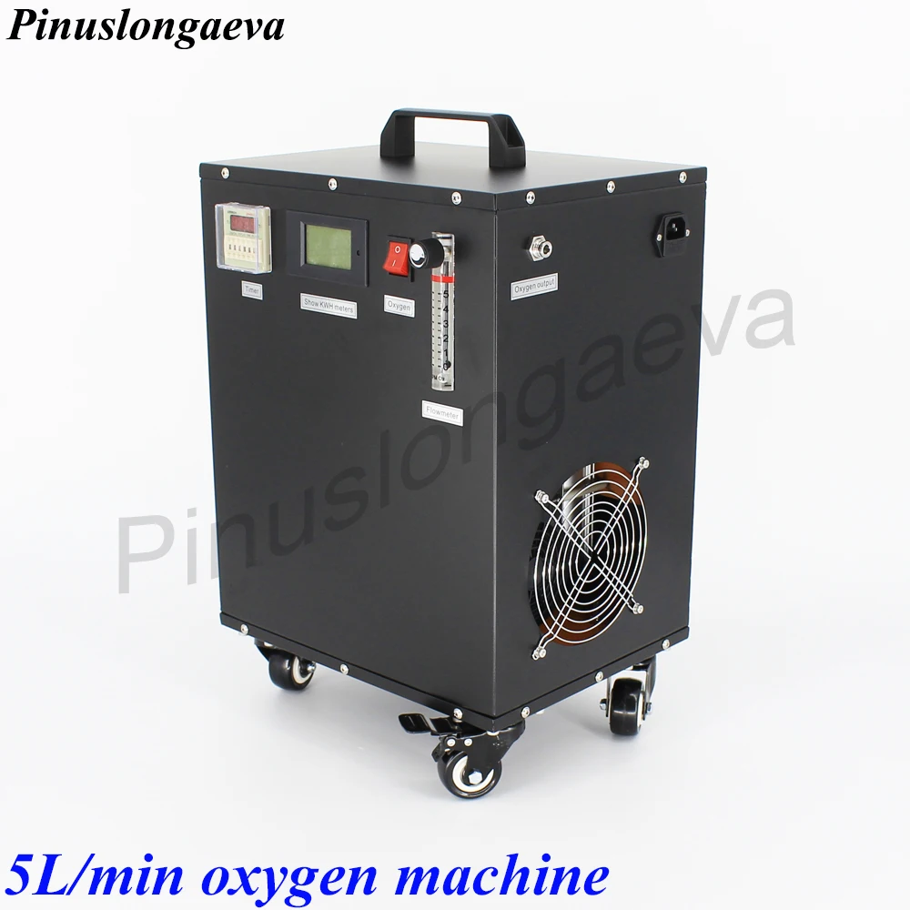 5L oxygen machine Pinuslongaeva PSA 3L 5L 10L 15L 20L 30L 96% импортируется молекулярное сито высокой концентрации медицинский домашний генератор кислорода - Цвет: 5L oxygen machine