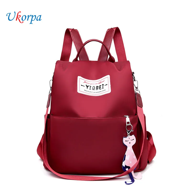 Женский рюкзак с защитой от краж для девочек Mochila Feminina рюкзаки путешествий