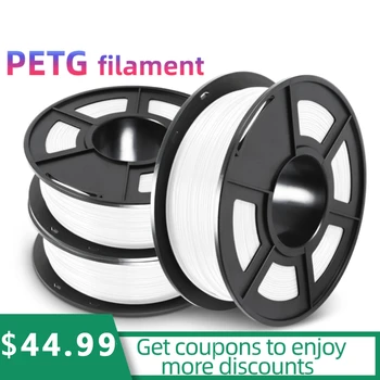 

SUNLU PETG 3d Printing Filament 3d printer kit white sublimation PLA Material PCL sensible solid cloth tissue warp craftsmen