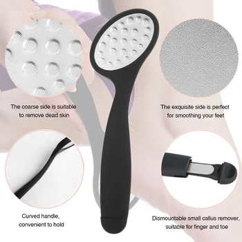 

Black color Remover Foot Skin Grinding Dead Skin Remover Foot Smooth Care Tool Foot Rasp Callus Remover Foot File Coarse Skin