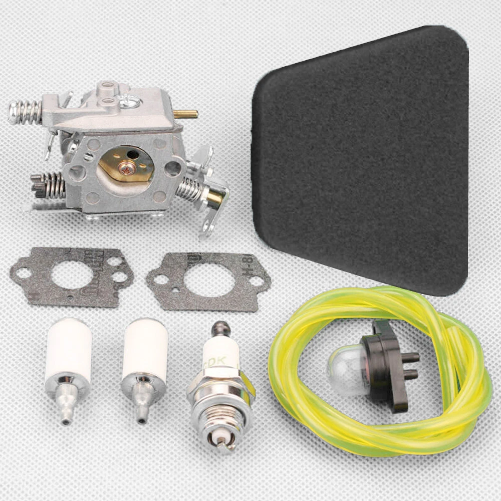 Carburetor Spark Plug Kit For Poulan 2050 2055 2115 2150 2175 2250 2275 2375