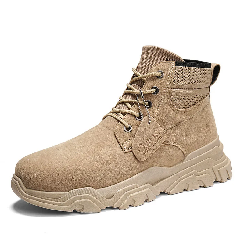 Мужские тактические военные ботинки для пустыни; Мужская Рабочая безопасная обувь; армейские ботинки; военные тактические ботинки; Zapatos; мужские ботинки