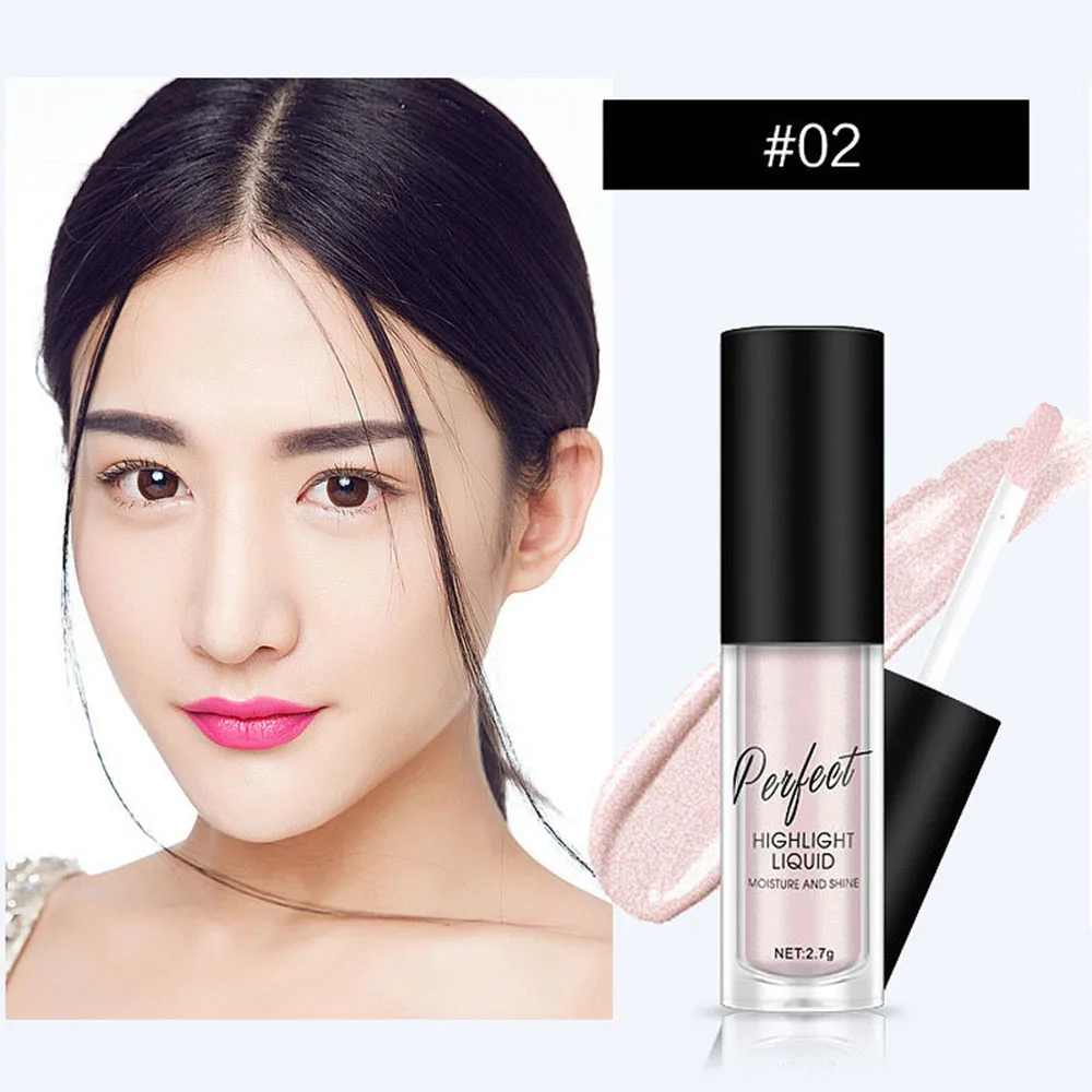 

Highlighter Contouring Makeup Face Brightener Concealer Liquid Highlighter Primer Base Face Glow Illuminator Cosmetics 70