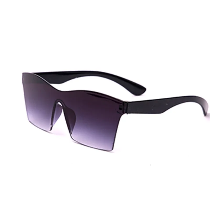 

One Piece Square Sunglasses Women Eyepiece Oculos Ocean Color Lens Sun Glasses Men Eyewear Female Gafas Shades Male