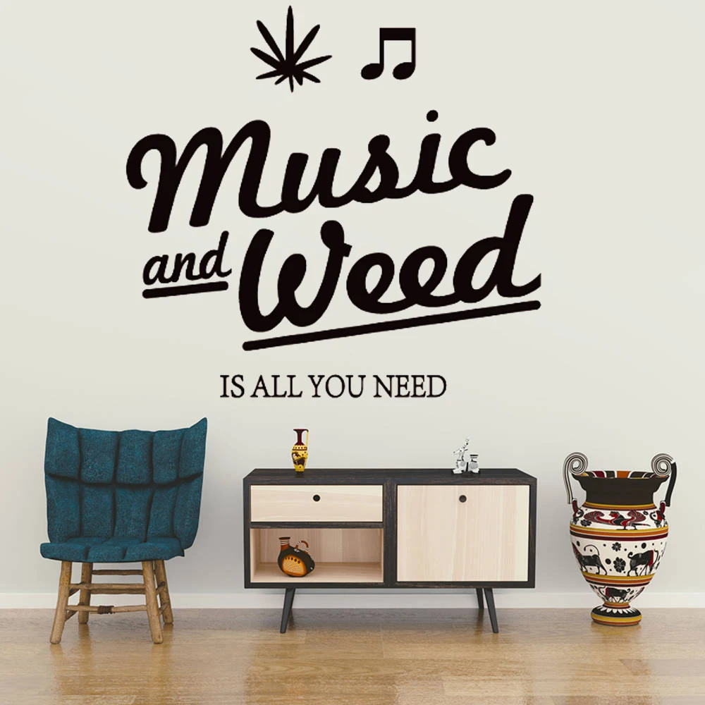 Music-and-Weed-Vinyl-Wall-Sticker-Removable-Art-Wall-Decal-for-Kids-Room-Bedroom-Home-Decorartion (1)