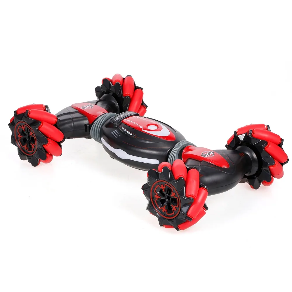 Пульт дистанционного управления 4WD RC Stunt Car датчик жестов часы контроль светильник музыка Дрифт танцы Вождение трансформаторы RC автомобиль игрушка для детей