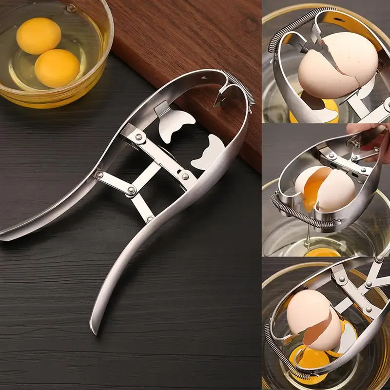 Нержавеющая сталь ножницы для открывания яиц яичная скорлупа открывалка для яиц Нержавеющая сталь для удаления верхушки яйца крекер сепаратор яйцо открывалка Кухня гаджеты