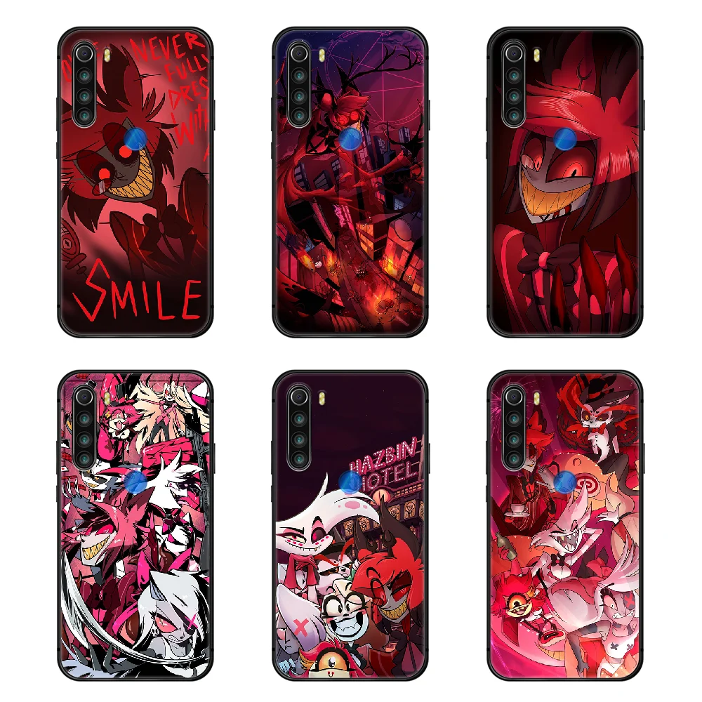 Чехол для телефона Harzbin Hotel Alastor чехол XIAOMI Redmi 7a 8a S2 K20 NOTE 5 5a 6 7 8 8t 9 9s pro max черный с