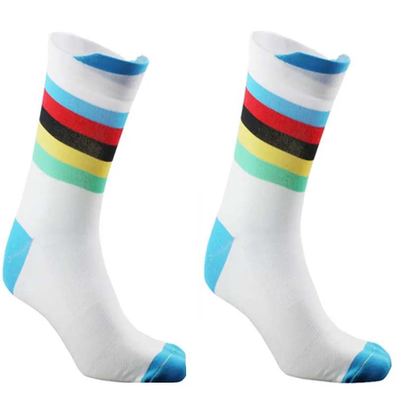 

Bmambas new Unisex Cycling Socks Men Outdoor Mount Sports Wearproof Bike Footwear For Road Bike Socks Running Basketball