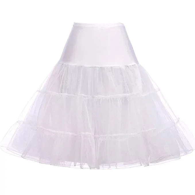 

Юбка-пачка Женская плиссированная, Тюлевая модная винтажная Нижняя юбка с завышенной талией в стиле ретро, кринолин