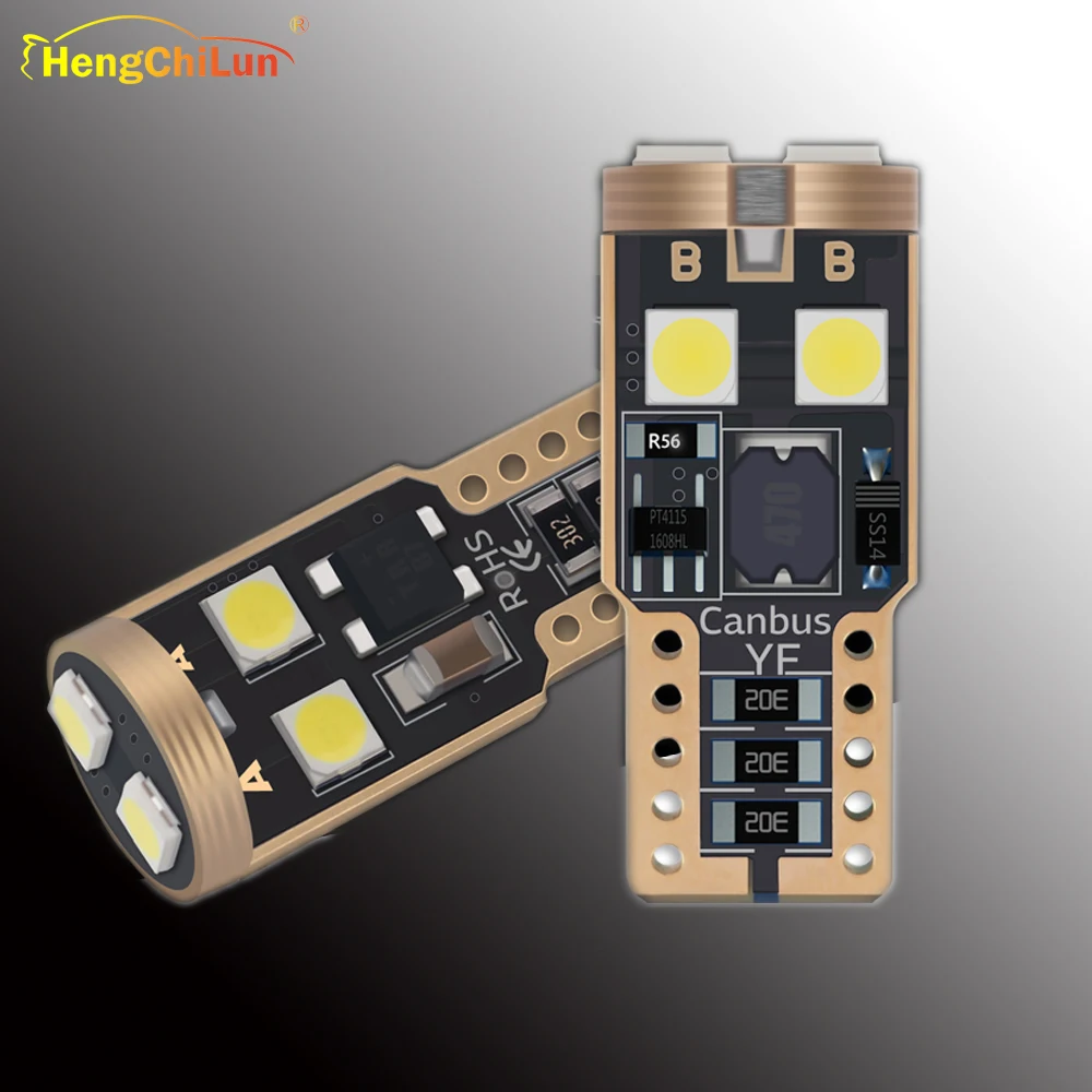 T10 6 SMD 3030 светодиодная приборная Подсветка лампа без ошибок 12V 6000K для Honda Accord 2006 Civic