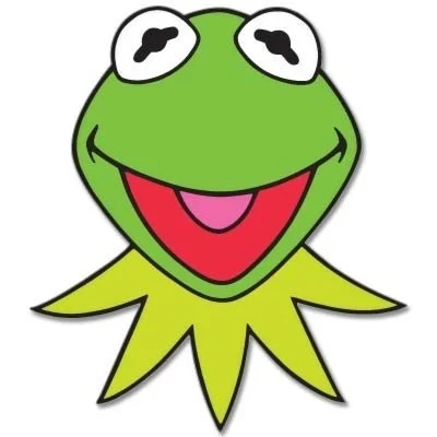 Для KERMIT Muppets Jim Henson Vynil наклейка на автомобиль