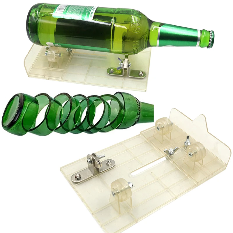 Cortador de botellas de vidrio, herramienta para cortar vidrio, máquina para vino, cerveza, herramientas de corte DIY - AliExpress Herramientas