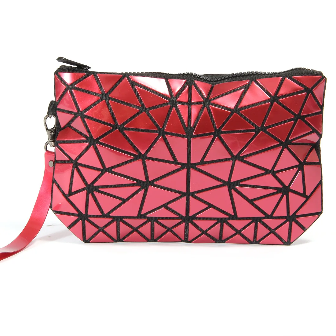 

Wholesale 2018 New Style Geometry Folding Cosmetic Bag WOMEN'S Handbag Japanese Korean Fashion Storgage Bag Quilted Customizable