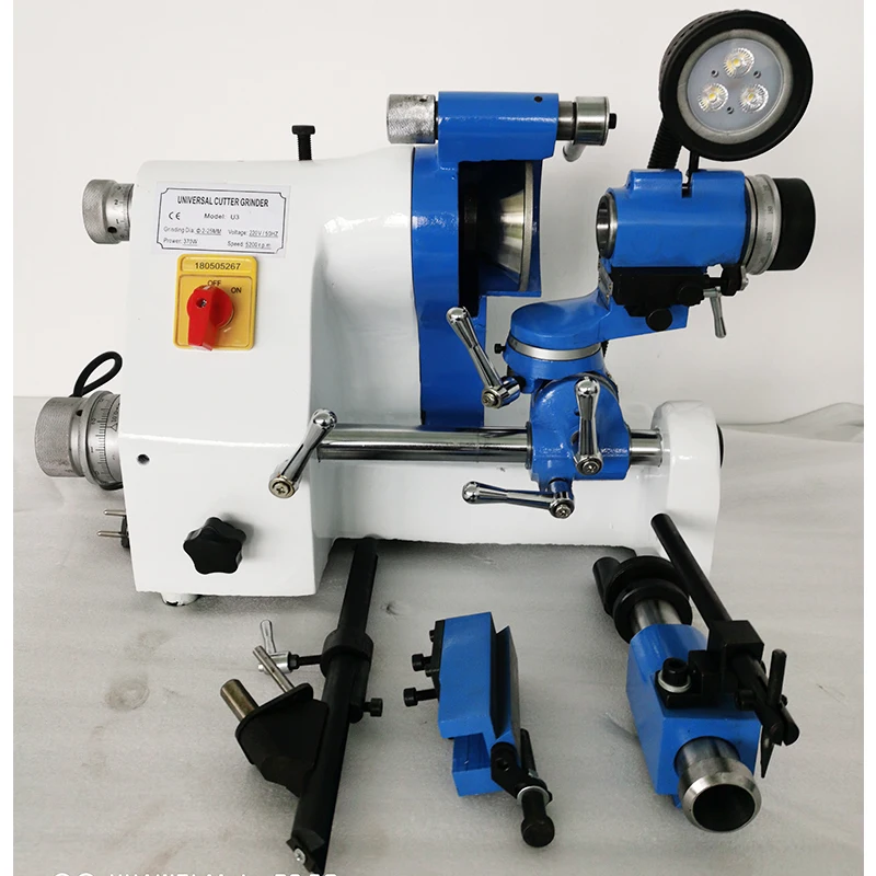 Новый универсальный режущий станок U3 R8 точилка для сверл точильный концевой