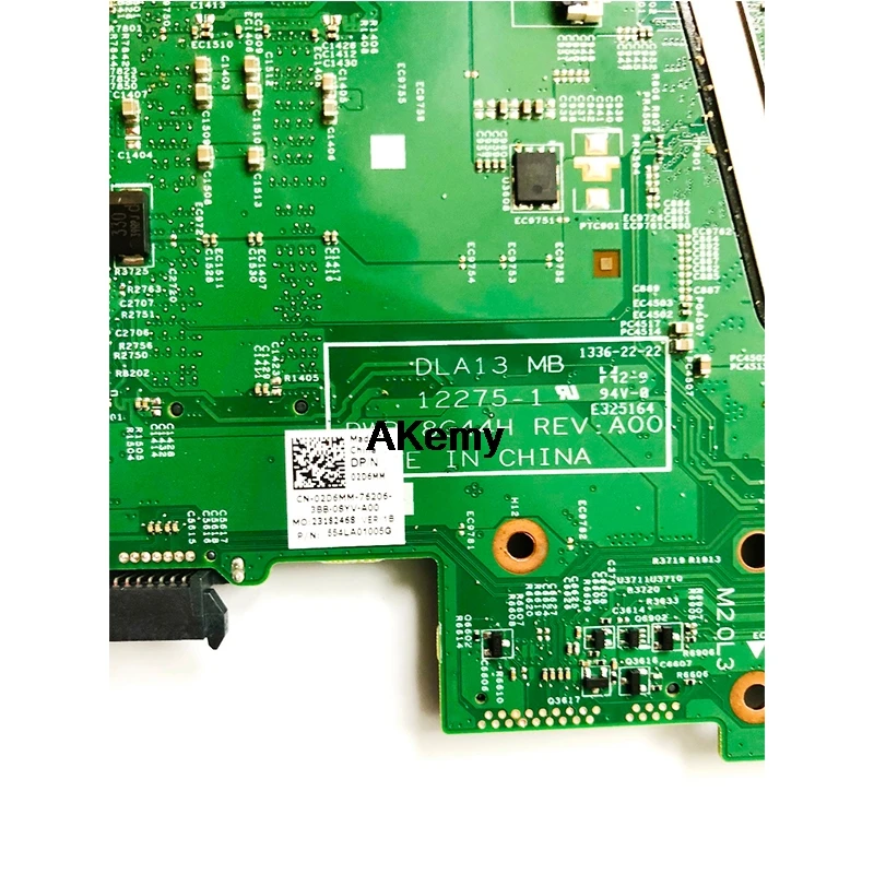 Akemy материнская плата для ноутбука DELL Latitude 3330 I3-2375M материнская плата CN-04NRW8 04NRW8 12275-1 SR0U4