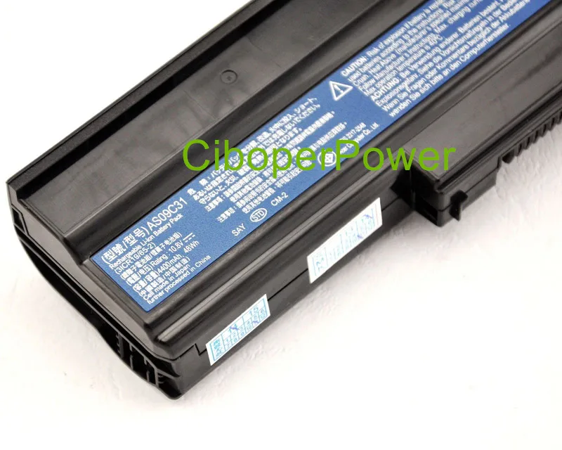 Оригинальное качество ноутбука Батарея AS09C31 для 4732 5332 5635ZG 5635G 5635Z AS09C71 AS09C75 10,8 V 48WH
