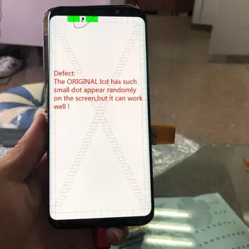 

Original S8+ With frame Small Spot lcd For SAMSUNG Galaxy S8 Plus G955 G955F G955D G955FD LCD + Touch Screen Digitizer Assembly