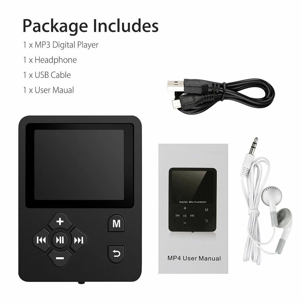 USB мини MP3 музыкальный плеер ЖК-экран Поддержка 32 Гб TF карта mp3 usb плеер