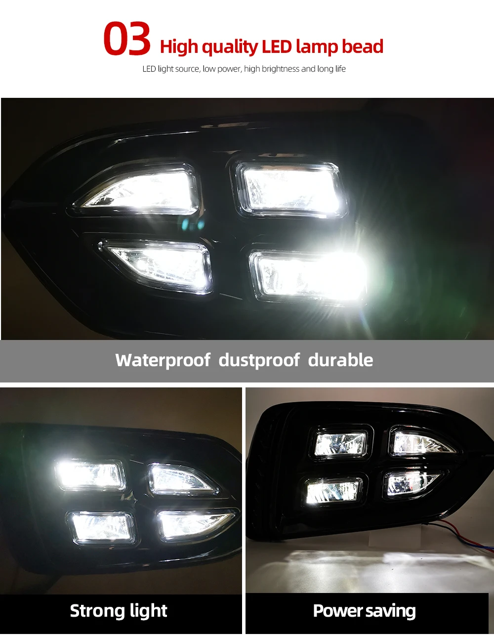 Автомобильные мигающие 2 шт. для hyundai Solaris Accent 12 В, автомобильные DRL лампы, водонепроницаемый Светодиодный дневной ходовой светильник, противотуманная фара