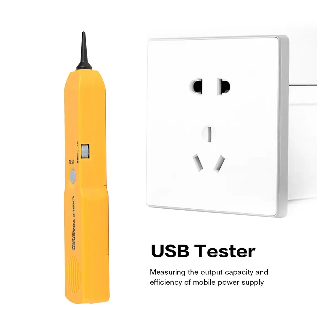 RJ11 Network Telephone Wire Cable Tester Toner Tracker Diagnose Tone Line Finder Tracer Detector Networking Tools
