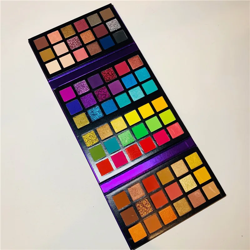 72 Colors ULTRA SECRET PALETTE Matte Glitter Eyeshadow Palette Colorful Eye Shadow Neon Eye Pigments Makeup Palette eye shadow,eye shadow plate