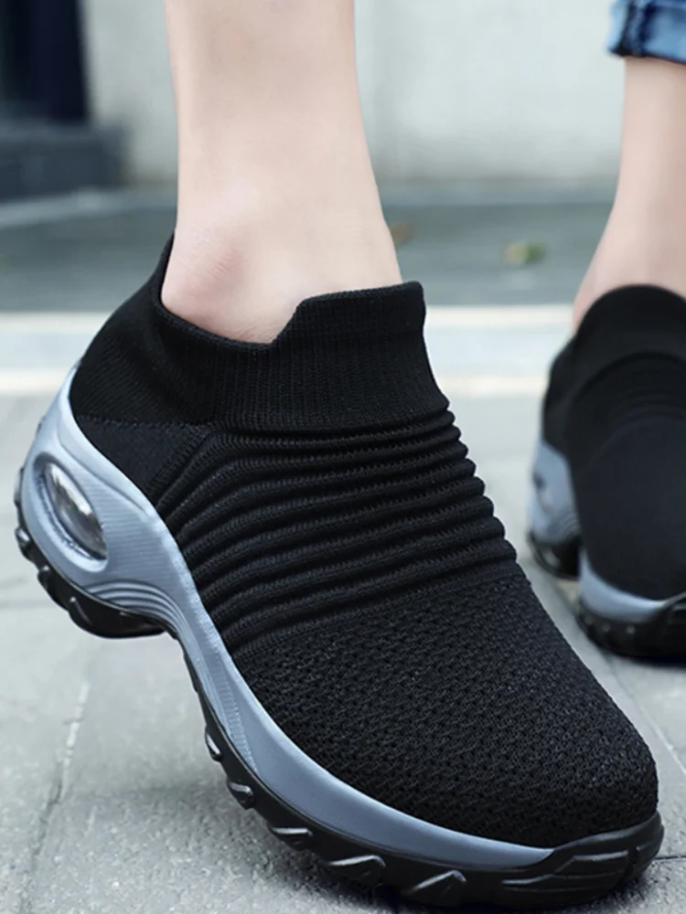 Hypersoft Sneakers Women 2021 Orthopedic Sneakers For Women Platform White  Black Red Walking Shoes Women Women Casual Shoes - Women's Vulcanize Shoes  - AliExpress