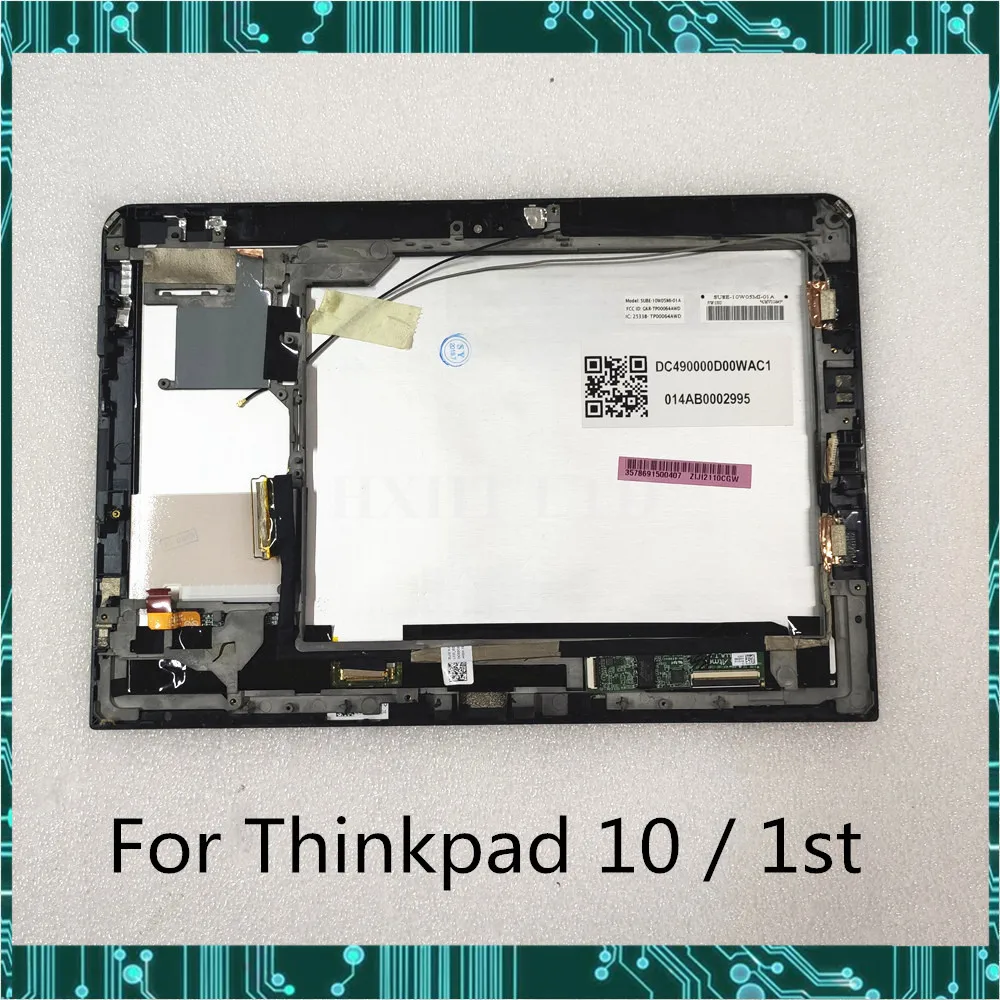10," для lenovo Thinkpad 10 1st Gen 2st Gen ЖК-дисплей панель дигитайзер сборка протестирована