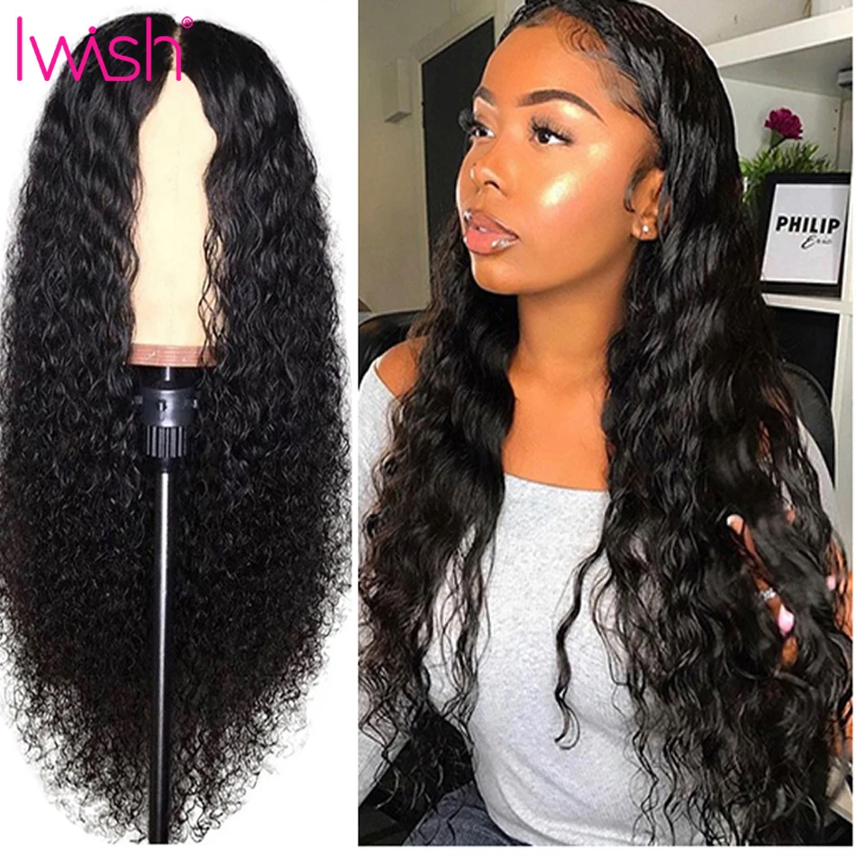 4x4 Lace Human Hair Wigs Brazilian Hair Wig Water Wave Lace Closure Wig Lace Wig Human Hair 30inch Pre Plucked Hairline (6)