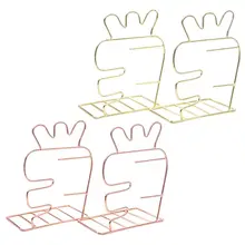 Металлическая, для книги концы современный декоративный декор для книжной полки для спальни библиотеки офиса школы