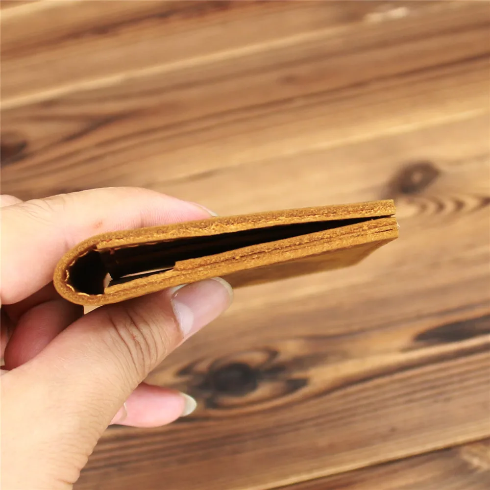 Leather Wallet Credit Card Holder Men's Small Wallet
