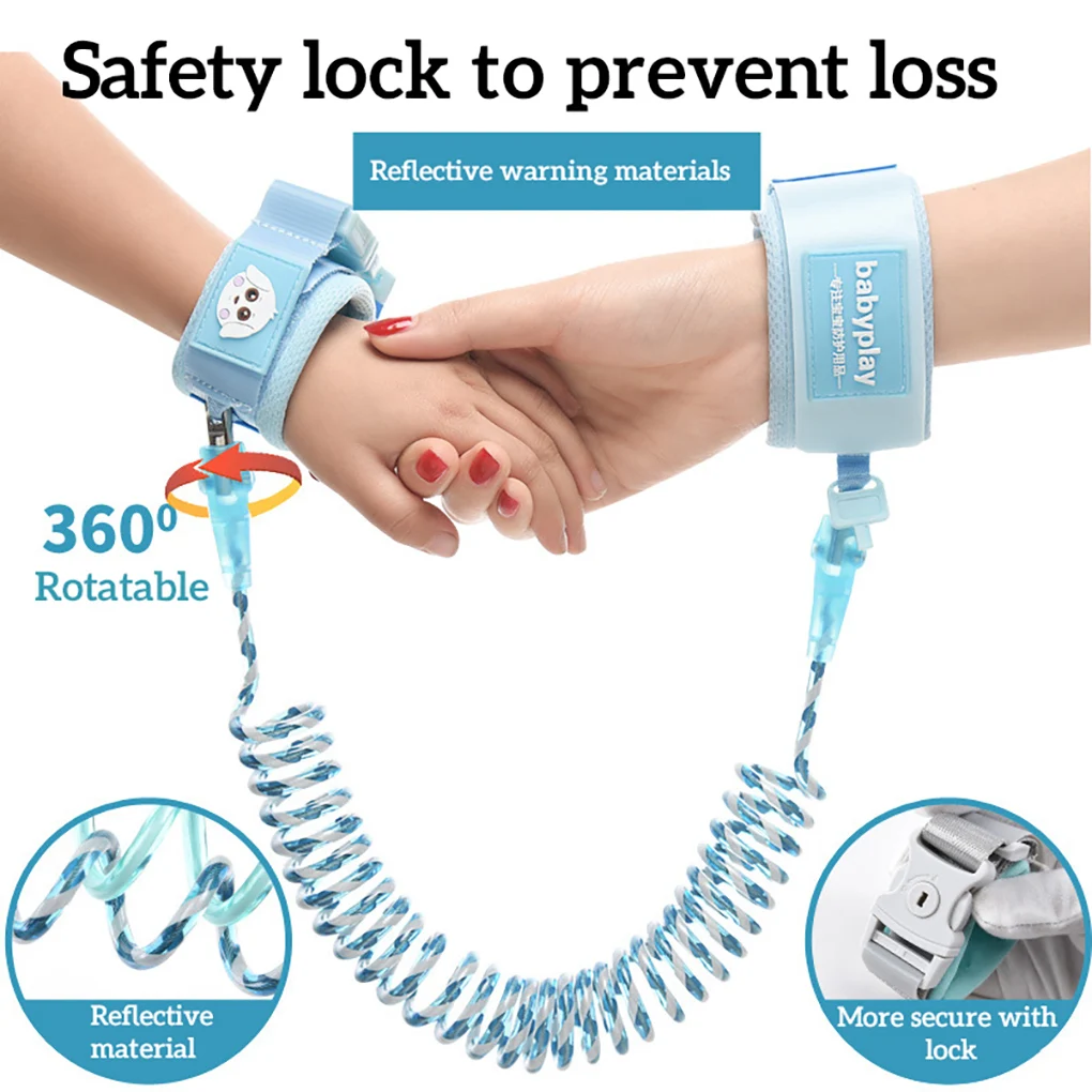 Strap-Rope Wristband Hand-Belt-Band Walking Kids Safety-Harness Toddler Leash Anti-Lost