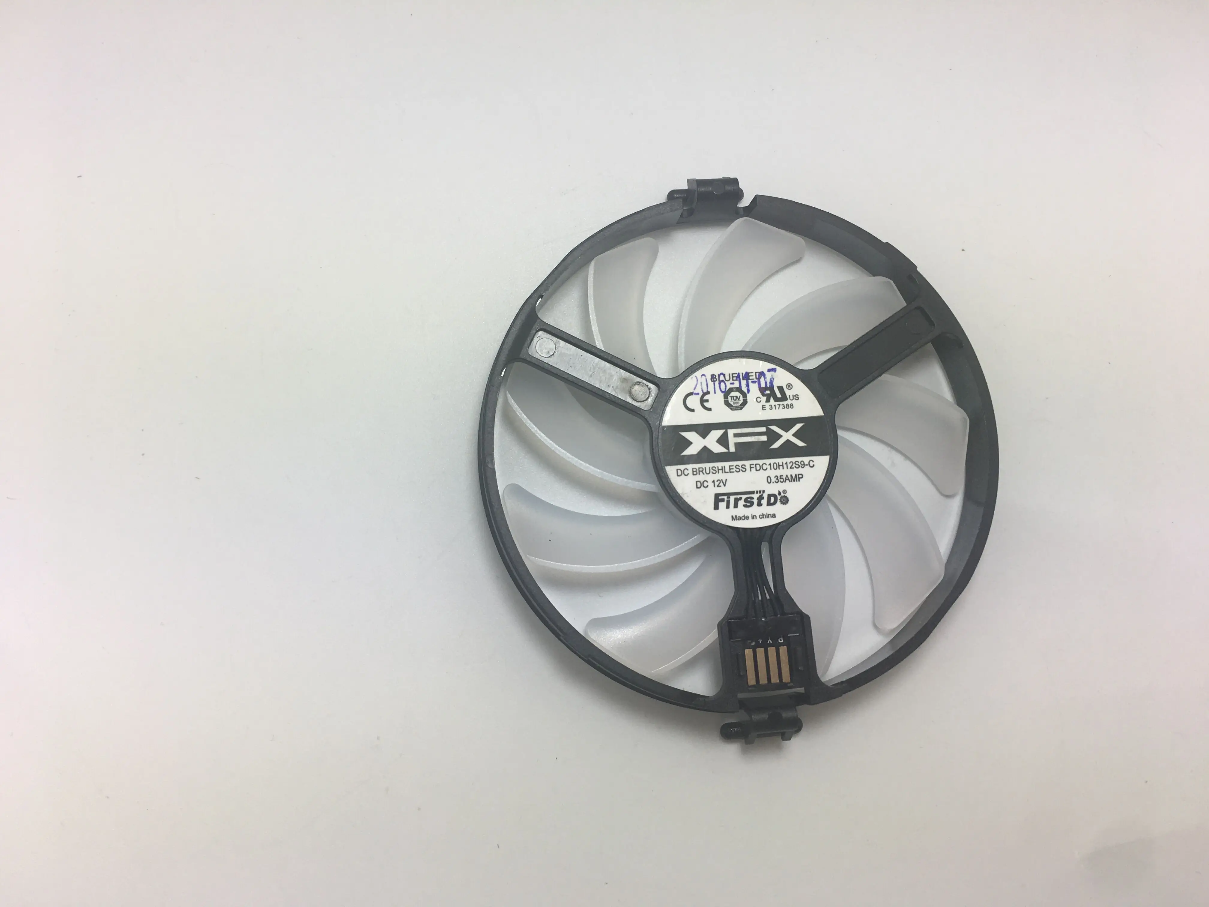 Новый FDC10U12S9 C вентилятор охлаждения для ПК заменить XFX AMD Radeon R7 360 RX 470 480 570 580 RX460 460