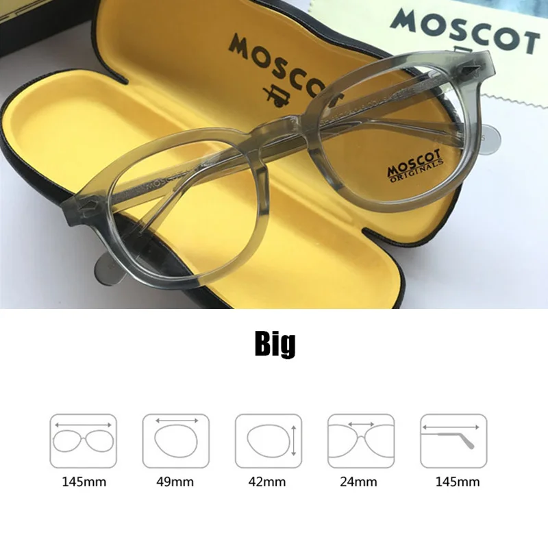 Высококачественные оптические очки, оправа для мужчин и женщин, модные брендовые винтажные цветные ацетатные очки с коробкой - Цвет оправы: C2