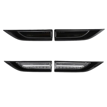 

DHBH-2Pcs Car LED Dynamic Side Marker Lights Turn Signal Light Blinker for Transporter T6 Caravelle Caddy MK4