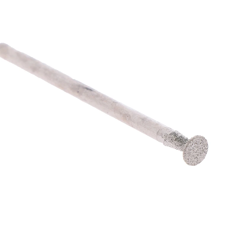 12/24pcs 2.35 Shank Diamond Grinding Burr Needle Point Engraving Carving Polishing Glass Jade Stone Drill Bit Rotary Tool Set
