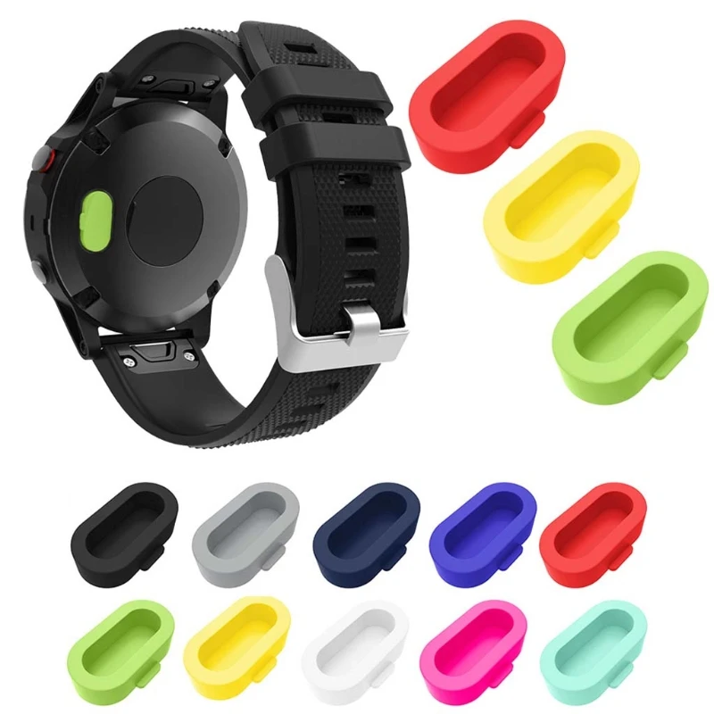 

1Pc Silicone Dustproof Charger Port Protector Dust Plug for Garmin Fenix 5S/5/5X