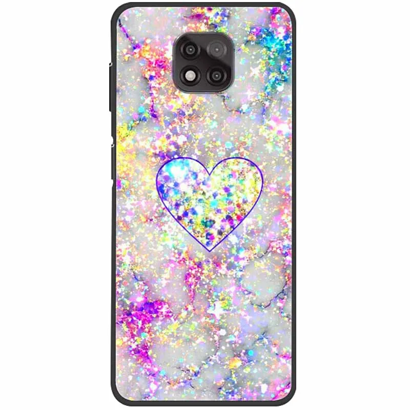 Butterfly Silicone Soft Phone Cover and Protector for Moto G Power and Play