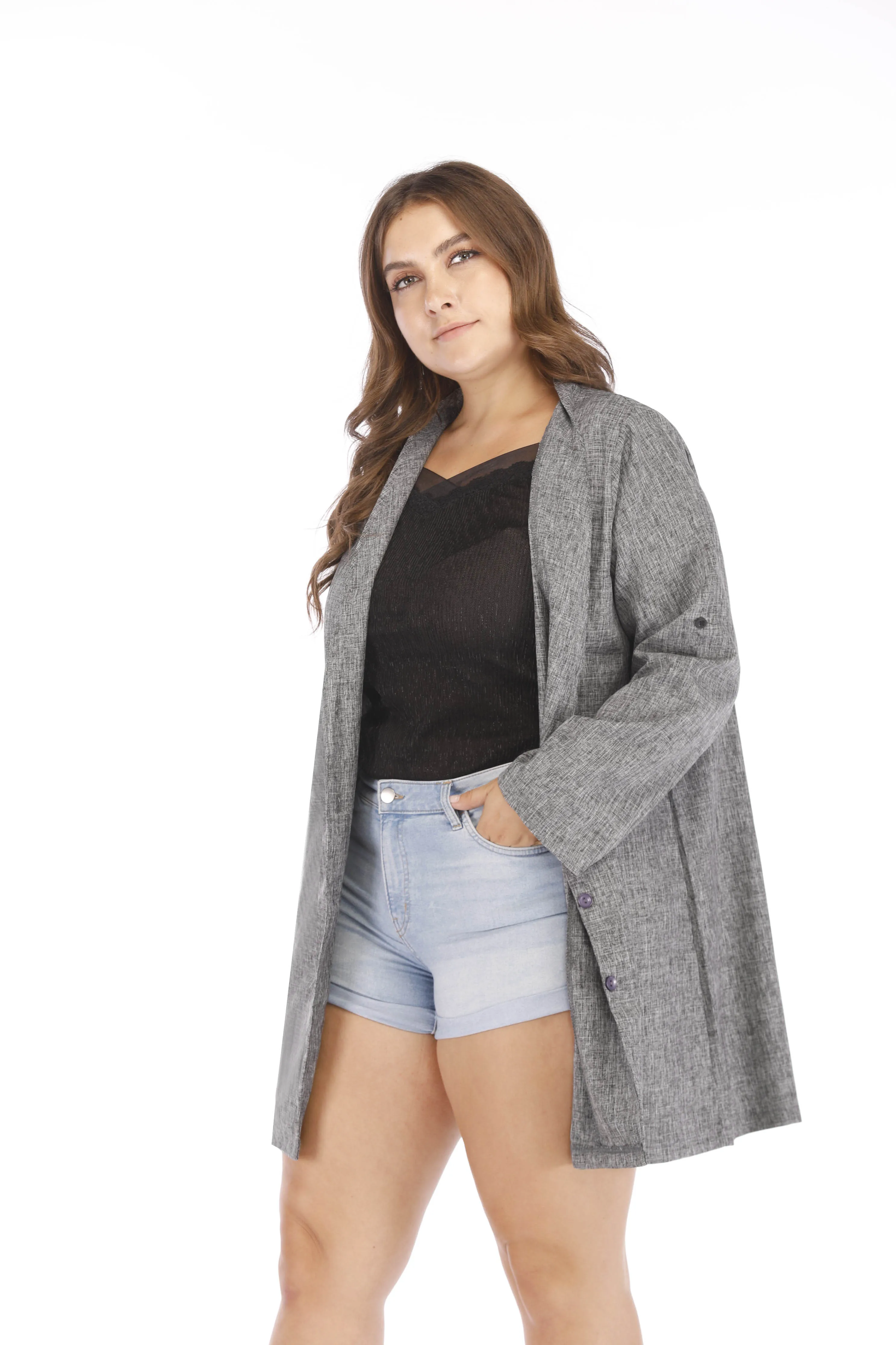 5XL плащ большого размера пальто модное осенне-зимнее однотонное женское офисное пальто с длинными рукавами Свободное длинное пальто большого размера