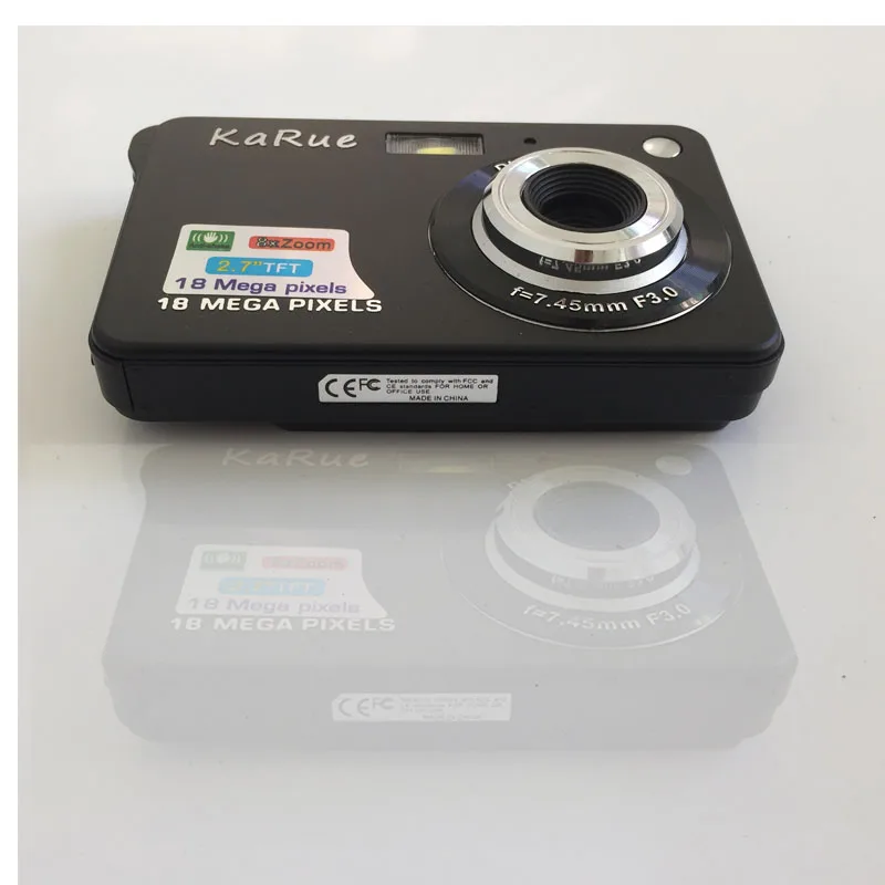 18Mp Max 5Mp CMOS сенсор цифровые камеры 8x цифровой зум и перезаряжаемая литиевая батарея 2,7 дюймовый экран камеры digitais