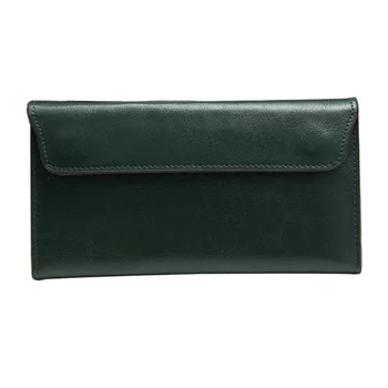 

NEW Elegant Simple PU Leather Wallet Envelopes Card Holder Wallet Women Clutch Long Purse Wallet