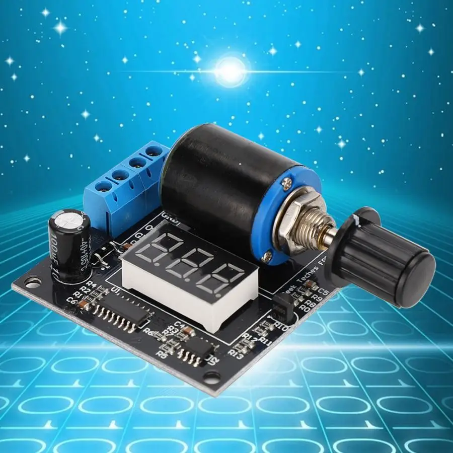 Разъем DC 12V 24V 4-20mA Регулируемый цифровой генератор токового сигнала модуль+ прозрачный акриловый футляр разъем для наушников