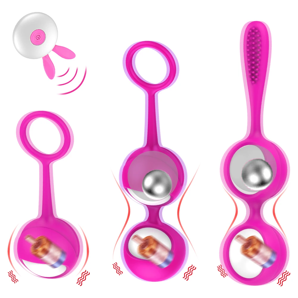 Best Chance for  Wireless Remote Eggs Vibrator Vaginal Ball Sex Toy For Women 12frequency Vibrating Jump Eggs Kegel 