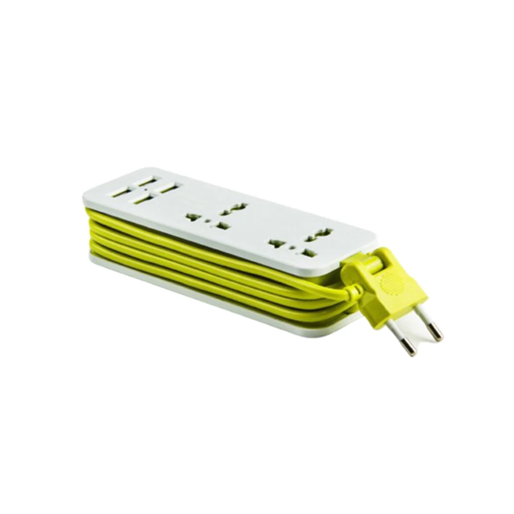 4 USB аксессуары ряд проводка доска практичная для дома и офиса Вилка портативный блок питания быстрая зарядка удлинитель Разъем Путешествия