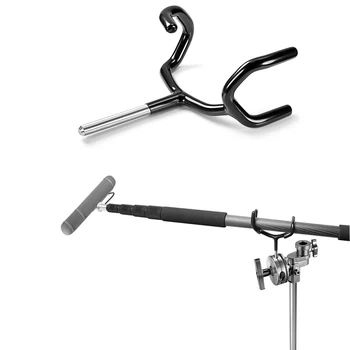 

Metal Microphone Boom Pole Boompole Support Holder for C-Stand Mic Stand