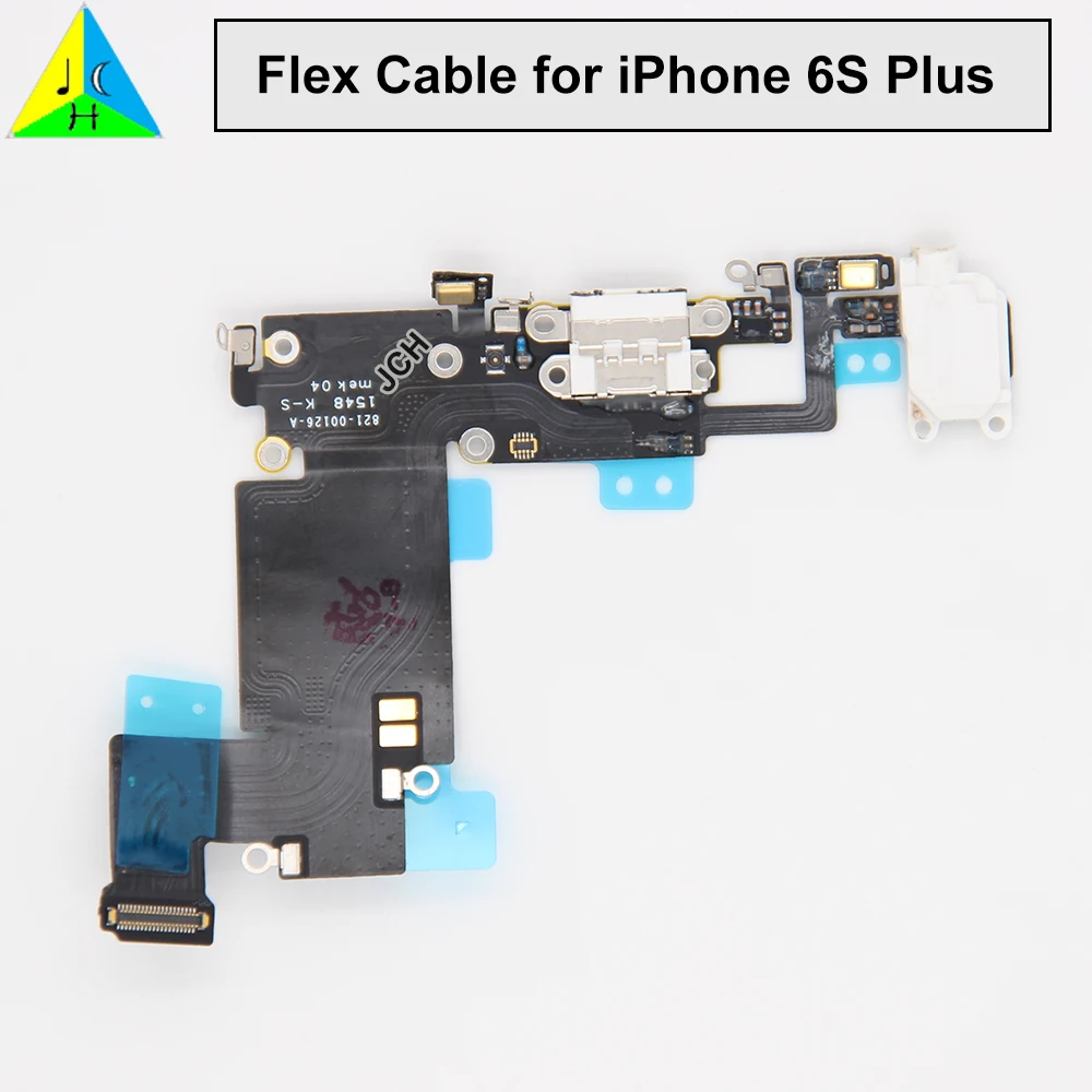 

1pcs USB Charging Port Dock Connector Flex Cable +Microphone +Headphone Audio Jack Replacement Part for iphone 6S Plus FlexCable